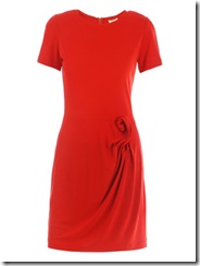 dvf red dress 4
